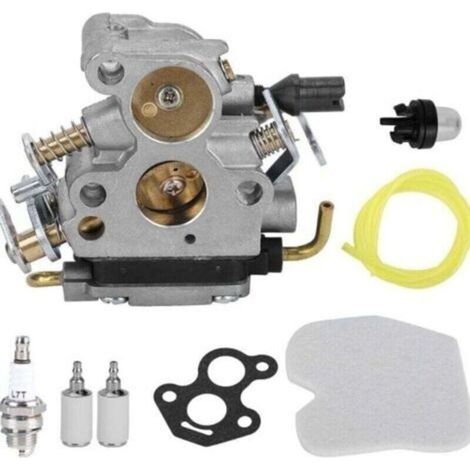 Carburatore Hippotech con filtro aria, filtro carburante XU per motosega Husqvarna 235 235E 236 236E 240 240E - (1/4)