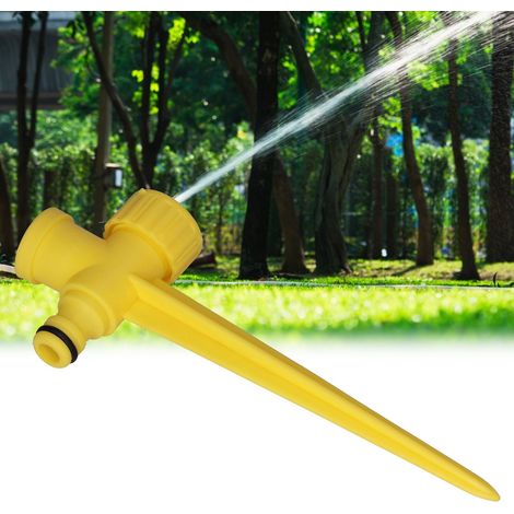 Lot de 10 piquets de sol en plastique à filetage interne 4 points, pour l'aménagement paysager, les pelouses et les arroseurs automatiques. (1/5)