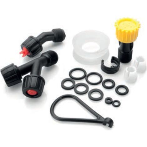 Kit réparation pulvérisateur manuel 16L – 17 pièces pour modèles VITO – Joints, buses et clapets anti-retour inclus – Réparation efficace