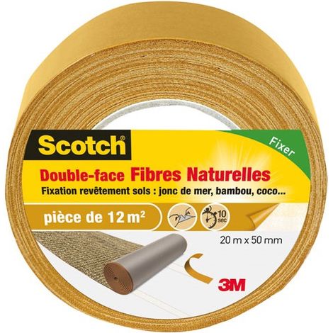 SCOTCH - Ruban double face revetements de sols 50 mm x 20 m