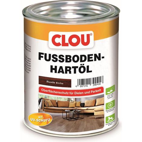 Clou Fußboden Hartöl 750 ml eiche rustik Holzöl