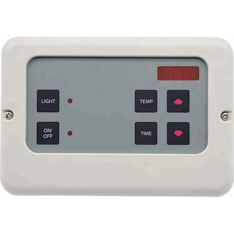 Poêle de Sauna Poêle de Sauna électrique, Accessoires de Sauna numérique, contrôle de la température du Spa 21-27KW, contrôleur de à Vapeur Chauffe-Sauna pour Bain de Vapeur (1/5)