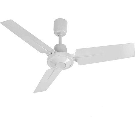 Ventilateur plafond 3 V, régulateur fourni, blanc, 1000 mm, compatible radio cde S&P (UNELVENT) 658301