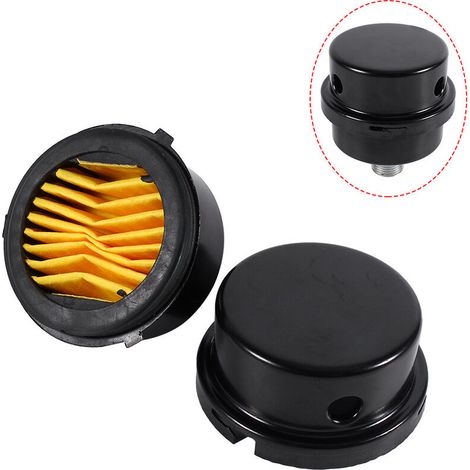 Accessoires de compresseur pneumatique,Filtre Silencieux pour Compresseur d'Air (3/8" Filetage 16mm), (1/5)