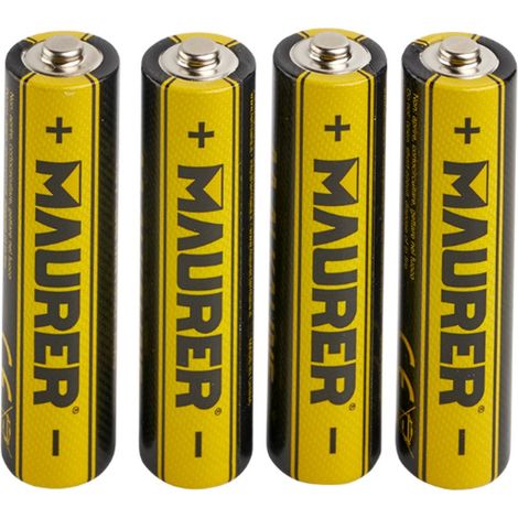 BATTERIE MAURER ALKALINE STILO "ULTRAPOWER" (BL.4PZ.)