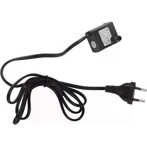 Mini-Tauchpumpe für 220–240 V, einstellbar, leise, wasserdicht (IPX8), mit Saugnapf für Aquarien, EU-Stecker – JXLGV (1/4)