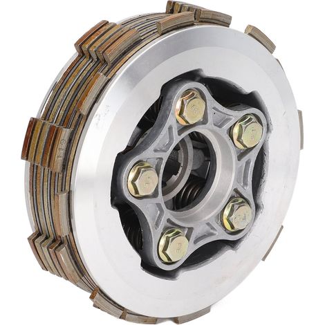 Kit d'embrayage moto 5 colonnes 6 disques, précision élevée pour CG125 CG150 (1/5)