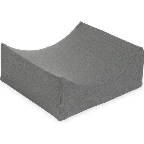 Cuna de espuma gris para parque infantil