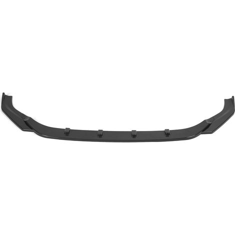 Pacchetto 3 Splitter Avant Bumper Style Maxton per VW Golf MK7.5 R 2017-2020, Finitura Effetto Carbonio, Lip Spoiler Aerodinamico Tuning (1/5)