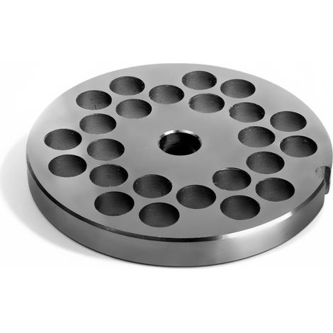 Tre spade, raut piastra per tritacarne 32 foro 12 ,acciaio inox auto affilanti qualità professionale
