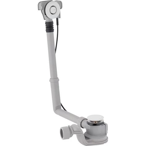 Vidage de baignoire PushControl chromé D52 L260 mm - GEBERIT - 150.768.21.6 (1/3)