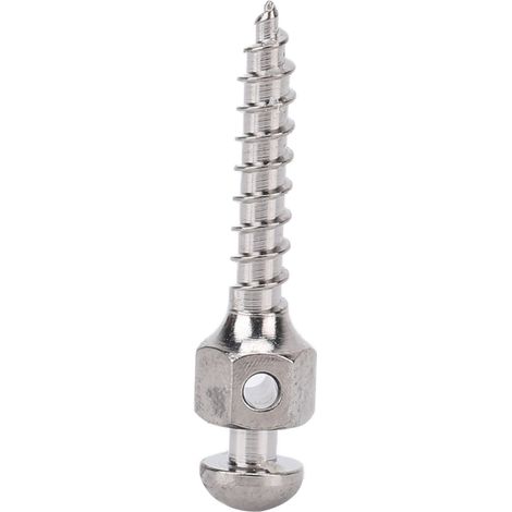 Vis d'ancrage orthodontique autoperceuse en acier inoxydable pour micro-implants dentaires, 1,4 x 8 mm / 0,1 x 0,3 po (1/5)