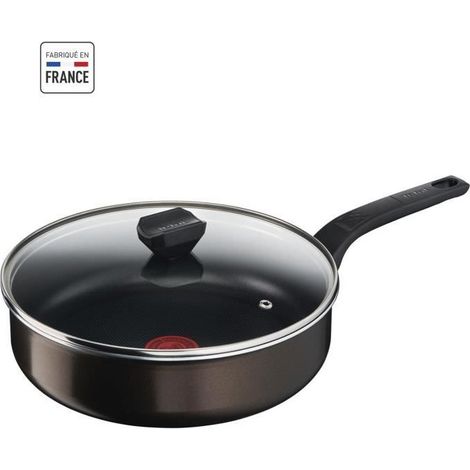 Padella antiaderente da 24 cm + coperchio - B5543202 - Tefal (1/5)