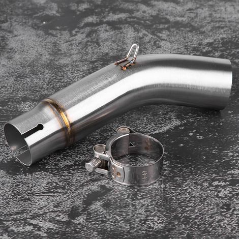 Tuyau intermédiaire de liaison pour échappement Suzuki GSR750 2011-2015, raccord milieu, tube de connexion moto, accessoire remplacement, acier inoxydable, compatible 2012-2014 (1/5)