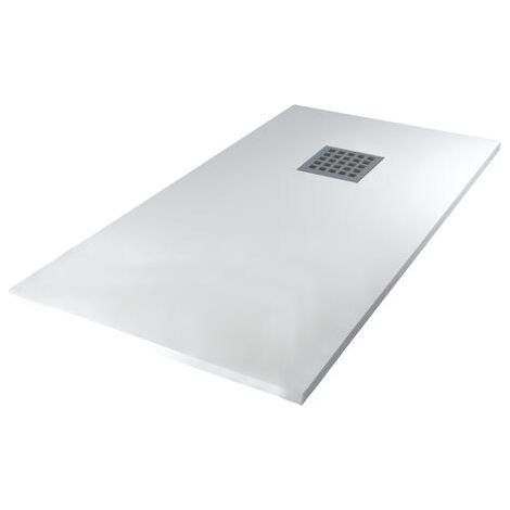Receveur de douche résine de synthèse Mina blanc 70x180 (1/2)