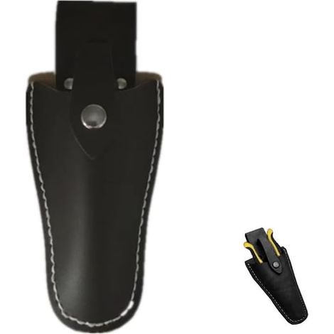 Etui SecateurÉtui de Sécateur,Gaine de Sécateurs à Main en Cuir PU, Sécateur à Main Outil de Jardin Étui en Cuir pour Sécateur, Couteaux Pliants, Ciseaux de Jardin