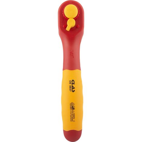 Cliquet isole 3/8"- OE 0837 - CLAS Equipements (1/2)
