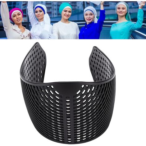 Women's Elastic Nylon Non-Slip Hijab Headband, Hair Grip Band, Hijab Fixer, Secure Fit Under Scarf, Daily Use (1/5)