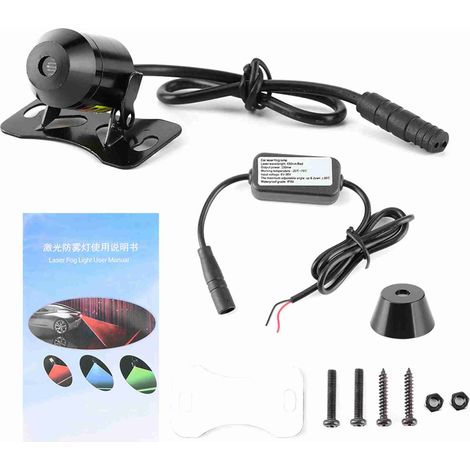 Luz antiniebla trasera láser de 8V/36V, luz de freno anticolisión, indicador de señal para coche y motocicleta (Tipo 1) (1/3)