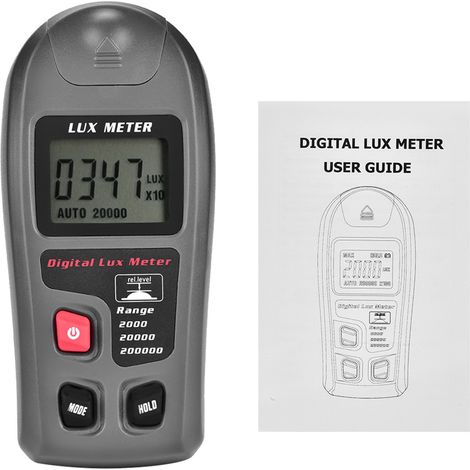 MT-30 Digital Luxmeter LCD Display Light Meter Environmental Testing Illuminometer