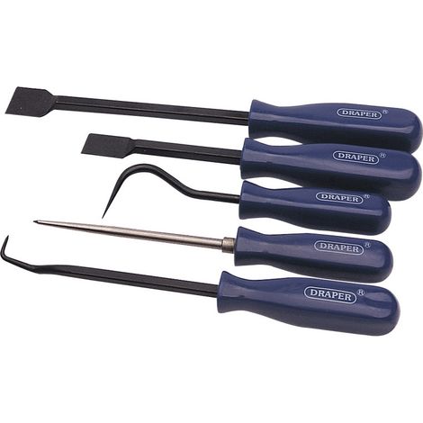 5-Piece Professional Scraper and Remover Set (Model 35100) for Paint, Adhesive, and Vinyl Removal (1/5)