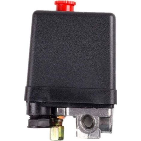 Compresseur d'air SG pressostat d'air automatique régulateur de pression de pompe à air 220V quatre trous vertical quatre voies (1/4)