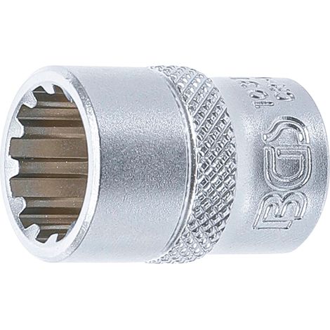 Llave de vaso Gear Lock  entrada 10 mm (3/8")  13 mm (1/3)