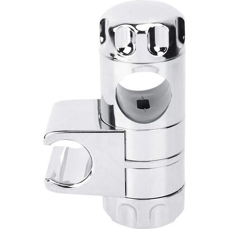 Support de barre de douche de rechange pour barre de douche - 25 mm - Chromé (1/5)