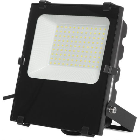 LED-Flutlicht 50W 7500Lm 4200ºK IP65 Dimmbar 100.000H [1916-NS-HVFL50W-FW] (1/3)