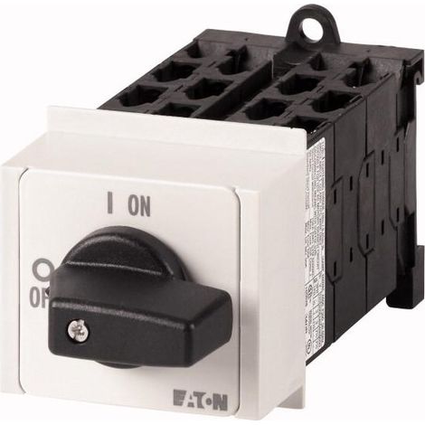 Inverseur cont.: 12 20A 1-2 90° à accrochage encastré en tableau modulaire 000067324 EATON T0-6-8370/IVS (1/4)