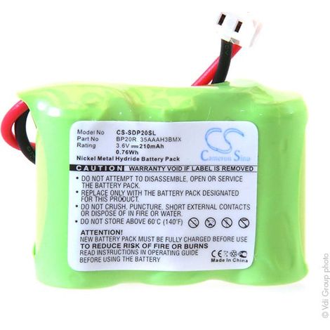 NX - Batterie collier pour chien 3.6V 210mAh (1/3)