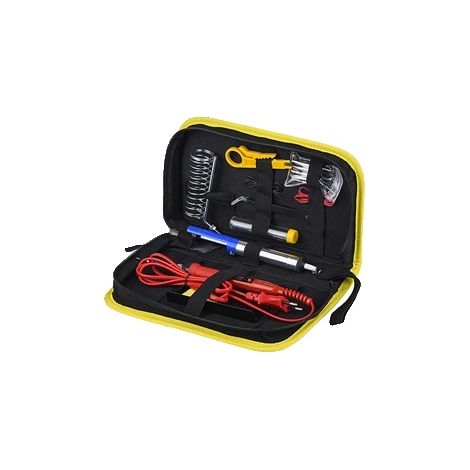 Kit de fer à souder, température réglable, haute puissance de sortie, 80W 220V, couleur de l'image, UE (1/2)