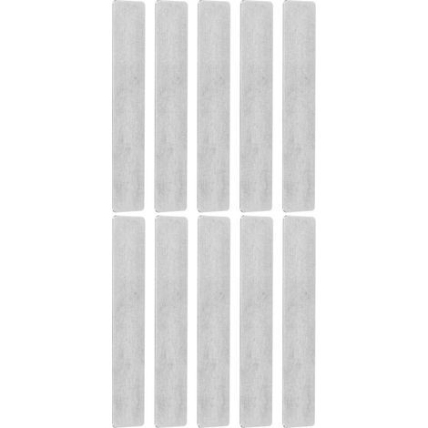 Air Compressor Valve Plate Rectangular 10 Pieces, Standard Size Cast Iron Valve Plate for Air Compressor, Replacement Valves for 51mm Cylinder for 0.75-1.5KW (1/5)