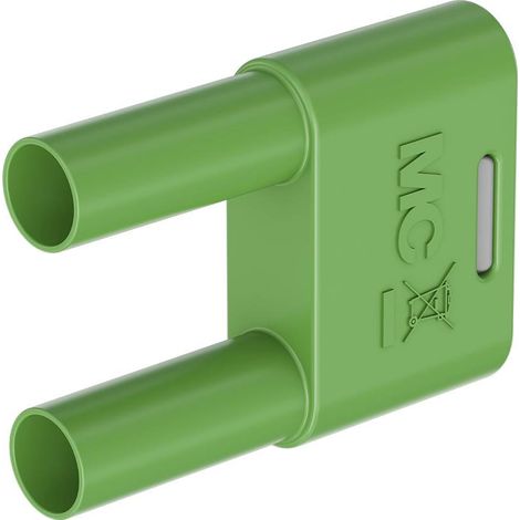 Stäubli SKS-4N-19 Fiche de liaison vert Ø de la broche: 4 mm Écartement entre les broches: 19 mm 1 pc(s) D661852 (1/3)