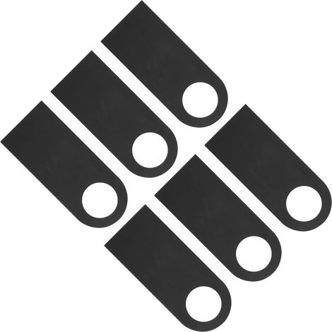 6 Mini Ardoises en Bois Écologiques Double Face Réutilisables pour Porte de Chambre Hôtel (1/5)