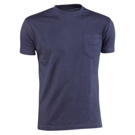 Camiseta trabajo m 100%alg. m/corta az/mar 634 juba (1/2)