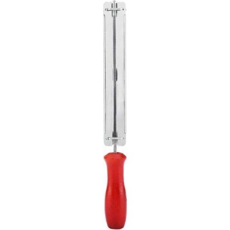 Ulisem Chainsaw Files, Chainsaw Sharpening, Chainsaw File Set with Hardwood Handle 4/4.8/5.5mm (4mm) (1/4)