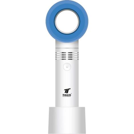 AMXCNOY THULOS TH-MFN-03 Weißer und blauer tragbarer Ventilator