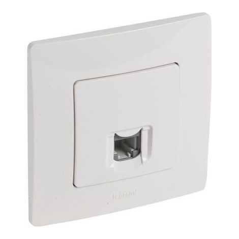 TOMA DE TELEFONO RJ11 BLANCA (1/2)