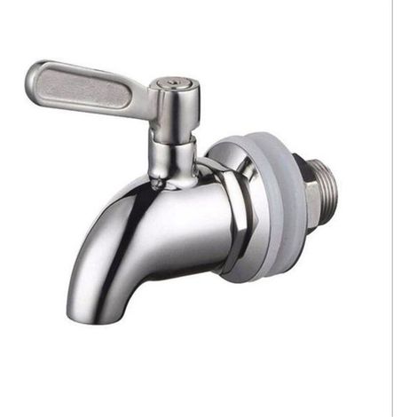 Baril de 12 mm en acier inoxydable, réservoir pour vin, jus, eau et bière avec robinet, pot de trempage et bouteille de stockage, récipient multifonction pour boissons (1/4)