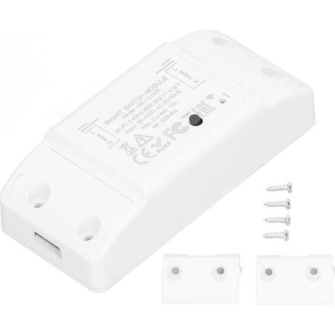 Interrupteur WiFi Intelligent, Contrôle par Application Mobile, Module pour Circuit AC 90‑250V (1/5)