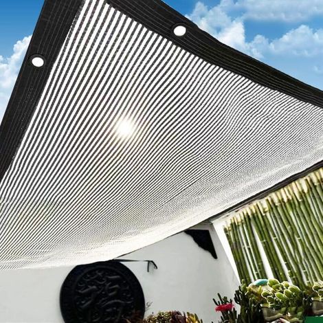 Shade Net with Eyelets 55% Reflective Aluminium Shade Net Shade Net for Greenhouse Vegetable Garden Thermal Insulation UV Resistant for Car Dog Greenhouse Garden Pergola (1.5X2.5m) (1/5)