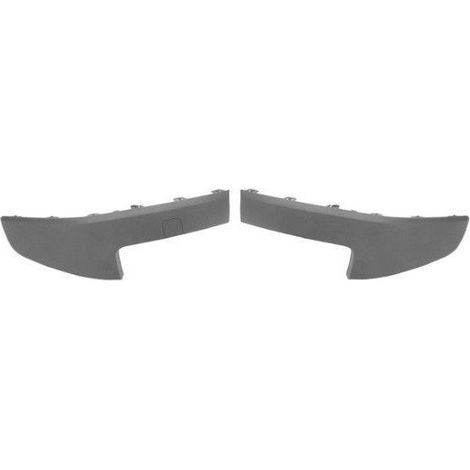 Moulures de pare-choc avant noires kit Renault Megane 2 2006-2008