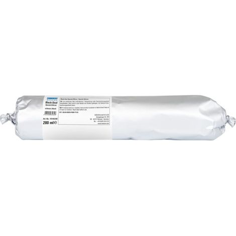 Spezialsilikon Black-Seal schwarz 280 ml (Folienbeutel)