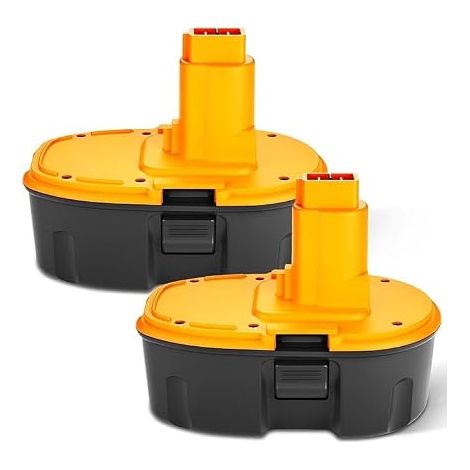 2X 18V 3.6Ah NI-MH Batterie de Rechange Outil Batterie pour DC9096 DE9039 DE9095 DE9096 DE9098 DE9503 DW9095 DW9096 DW9098 (1/5)
