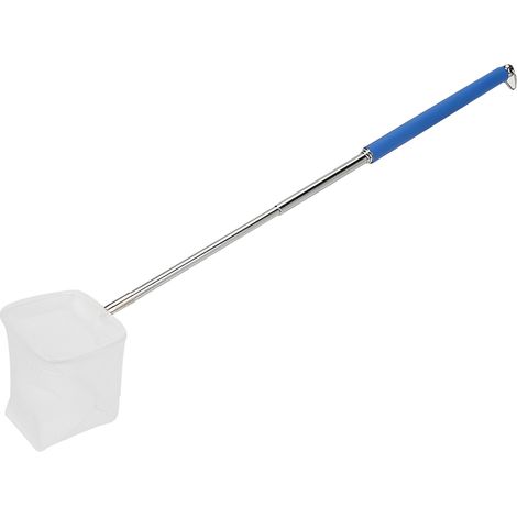 Filet de Pêche Rétractable 3D pour Écrevisses et Poissons Accessoire d'Aquarium Rond Petit Filet de Pêche Bleu Forme Carrée - AUTRES