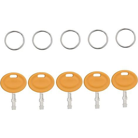 Clés de démarrage pour tondeuses Cub Cadet XT1 ZT1 LT LTX Troy Bilt MTD, interchangeables avec les références 925-2054A et 925-1745A, lot de 5 (1/3)