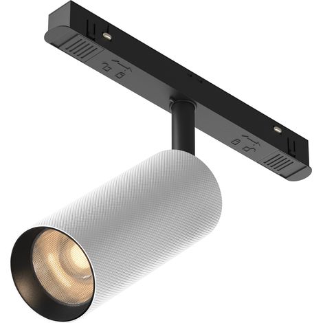 Spot rail magnétique 48V noir/blanc 12W 3000K Maytoni (1/5)
