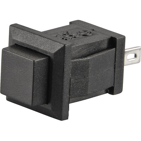TRU COMPONENTS 1587712 TC-R13-57A-05BK Drucktaster 250 V/AC 0.5 A 1 x Aus/(Ein) tastend    1 St.