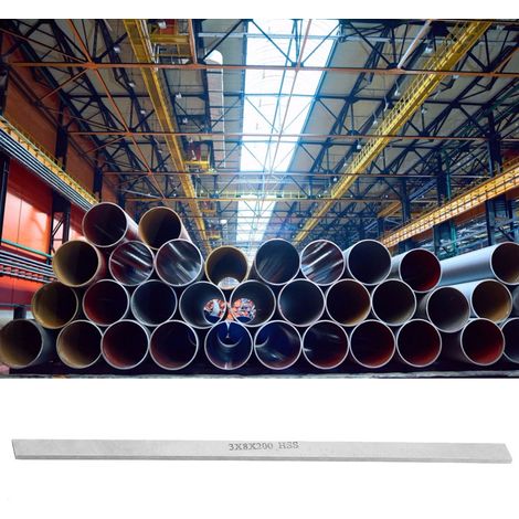 HSS-Drehwerkzeug aus Schnellarbeitsstahl, quadratischer weißer Stahlstab (3 8 200 mm) (1/5)